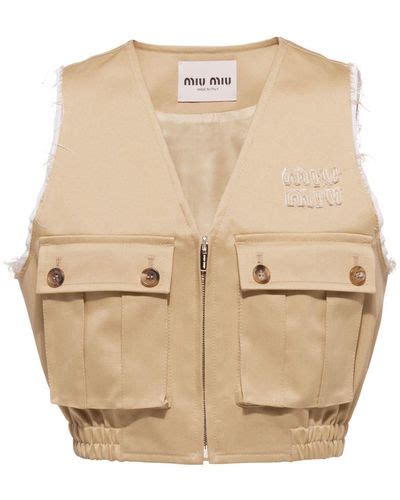 Miu Miu Waistcoats & Gilets for Women 